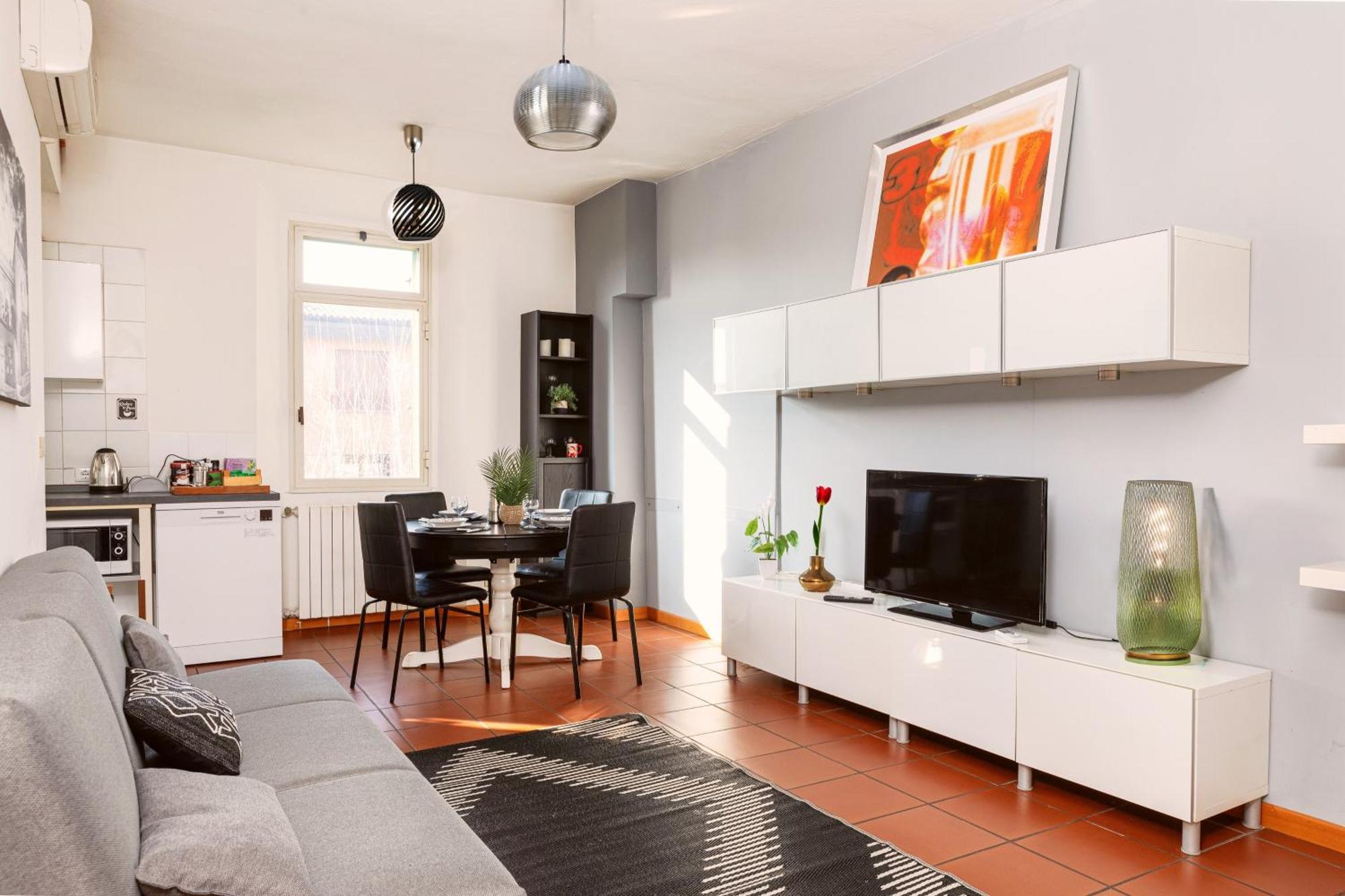 The Attico Chic Urban Free Parking Apartment Bologna Bagian luar foto
